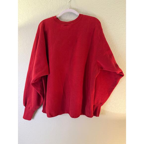 VINTAGE Temple University Champion Reverse Weave Crewneck size XXL Made in USA - Picture 2 of 7